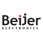 Beijer ELECTRONICS X2 HMI Panels Next Generation of HMI Panels User Manual