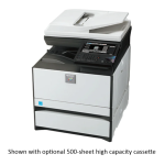 Sharp MX-C301W Laser Printer Specification Sheet