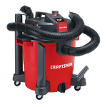 Craftsman 113179650 6-Gallon Wet/Dry Vacuum Owner's Manual
