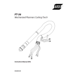 ESAB m3&reg; Plasma PT-36 G2 Plasma System Cutting Data - ICH 用户手册