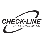Check-line CDT-2000 Operating Instructions Manual