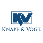 Knape & Vogt SR15-1-FN 20 in. x 10.81 in. x 3.88 in. Door Mounted Spice Rack Cabinet Organizer Specification