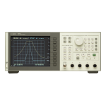 Agilent 8757D Scalar Network Analyzer Operating Manual