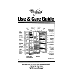 Whirlpool ED22PM Use and care guide
