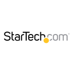 StarTech.com 25U Adjustable Depth 4 Post Open Frame Server Rack Cabinet Leaflet