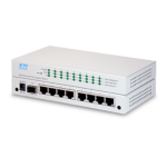 KTI KGS-810F Web Smart 8-Port L2 Gigabit Ethernet Switch Owner's Manual