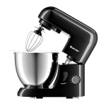 Costway EP24759BK 550W 4.3 qt. . 6-Speed Black Stainless Steel Stand Mixer User guide