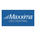 Maxxima MRL-S430052 4 in. 2 Head Trimless LED Slim Square Recessed Anti-Glare Gimbal Downlight Guide