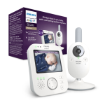 Avent SCD843/05 Avent Baby monitor Digital Video Baby Monitor Benutzerhandbuch