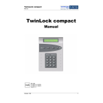 Insys TwinLock compact manual
