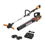 Worx WG169E 20V CORDLESS GRASS TRIMMER Manual