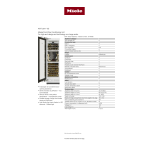 Miele 10746060 Wine Refrigerators and Beverage Center Installation Guide