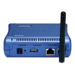 TRENDnet TEW-P1UG Wireless 1-Port Print Server User's Guide