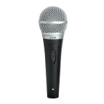Shure PG48-XLR Vocal User manual