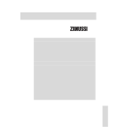 ZANUSSI ZM17ML Ръководство за употреба