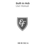 EF HB-BI 581-T Operating Instructions Manual