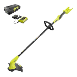 Ryobi 40V String Trimmer Manual | AI Chat & PDF Download | Manualzz