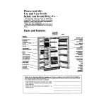 Whirlpool ED22DW Refrigerator User manual