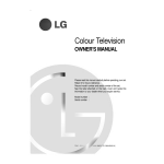 LG CT-29Q94PT Owner's manual