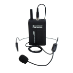 Omnitronic UHF-400 User manual