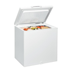 Ignis CE210 EG Freezer Product Data Sheet | Manualzz