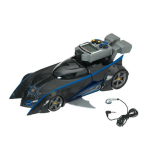 Mattel Batman T.V. Activated Batmobile Vehicle Instruction Sheet