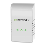 On Networks PL200 Network Extender Leaflet
