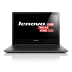 Lenovo IdeaPad S400U Manual de usuario