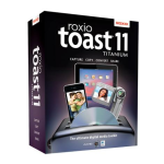 Roxio Toast 11 Titanium Mode d'emploi