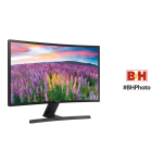 Samsung 24&rdquo; Curved Monitor with incredible picture quality Panduan pengguna