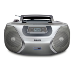 Philips AZ1816 MP3 CD Soundmachine User manual
