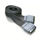 Philips Flat scart cable Datasheet