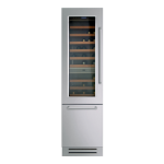 KitchenAid KCZWX 20600L Fridge/freezer combination Product Data Sheet