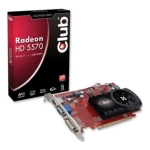 CLUB3D CGAX-55748I AMD Radeon HD5570 2GB graphics card Datasheet