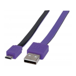 Manhattan 390965 Flat Hi-Speed USB Micro-B Device Cable Datasheet