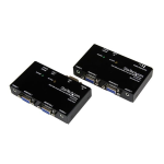 StarTech.com ST122UTPA Manual | VGA + Audio Extender