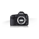 Canon 5D Mark II, 550D, 60D, 600D, 50D, 500D User's Guide