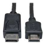 Tripp Lite P582-006 6 ft. DisplayPort to HDMI Adapter Cable Specification
