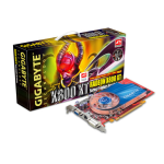 Gigabyte GV-RX80T256V AMD graphics card User manual