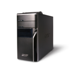 Acer Aspire E700 Desktop Manual do usuário