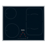 Miele KM6322 hob Operating and Installation Instructions