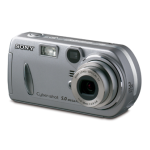Sony DSC P92 Point & Shoot Digital Camera Operating instructions