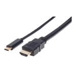 Manhattan 151764 USB-C to HDMI Adapter Cable Quick Instruction Guide