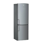 Whirlpool WBC3735/1 A++X Fridge/freezer combination Program Chart