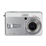 BenQ X600 Camcorder User Manual