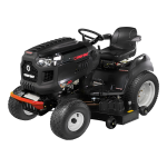 Troy-Bilt 13A8A1BS066 Super Bronco 42 Hydro  Riding Lawn Mower Operators Manual