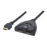 Manhattan 207416 1080p 2-Port HDMI Switch Instructions