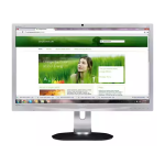Philips Brilliance LCD-Monitor mit LED-Hintergrundbeleuchtung 241P4LRYES/01 Bedienungsanleitung