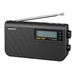 Sony XDR-S56DBP XDR-S56DBP DAB+/DAB/FM-digitale radio Gebruiksaanwijzing