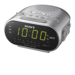 Sony ICF-C318 Radiosveglia Istruzioni per l'uso